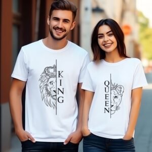 Cute Couple T-Shirts – Perfect for Anniversaries or Weddings