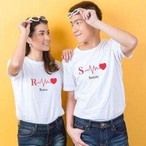 Personalized Couple T-shirts-Matching Couple Tees