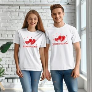 Custom Couple T-shirts - Custom Anniversary T-Shirts
