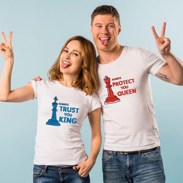 Custom Couple T-shirts - I’m Hers & I’m His Matching Tees