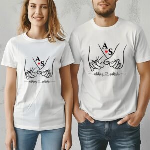 Customized couple T-shirts