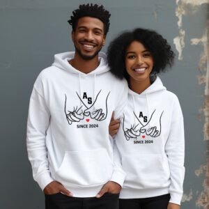 Couple Hoodies for Pre-Wedding