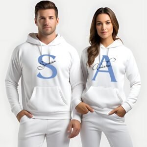 Customizable Couple Hoodies