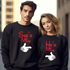 Custom Couple Sweatshirts – Unique Anniversary & Pre-Wedding Gifts
