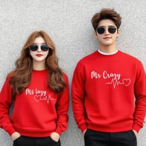 Personalized Couple Sweatshirts - Pre wedding & Anniversary