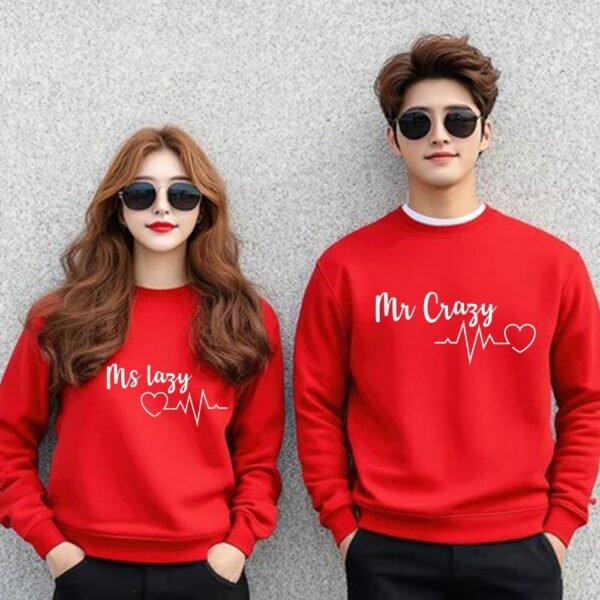 Personalized couple sweat Shirts