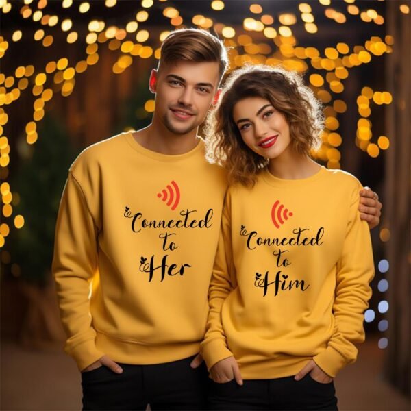 Custom Matching Sweatshirts for Couples – Unique Love Designs