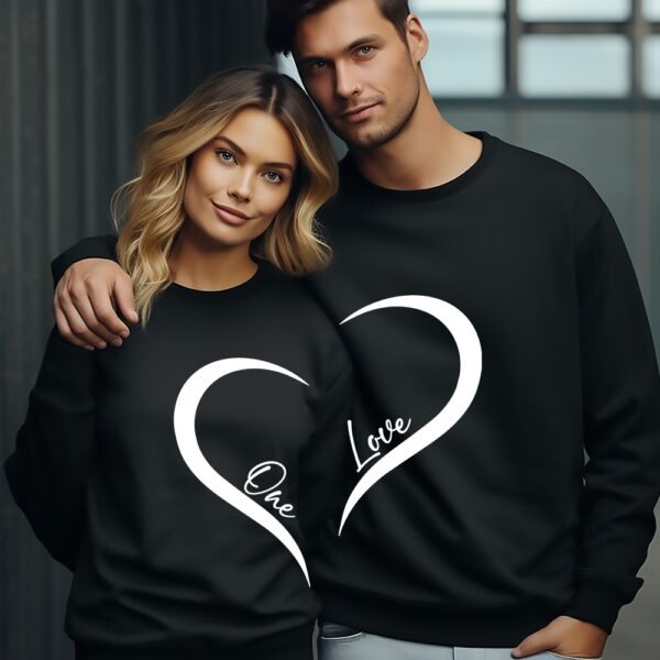 Personalized couple sweat shirts