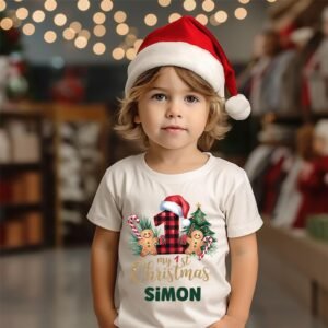 Customized Kids Christmas T-Shirt