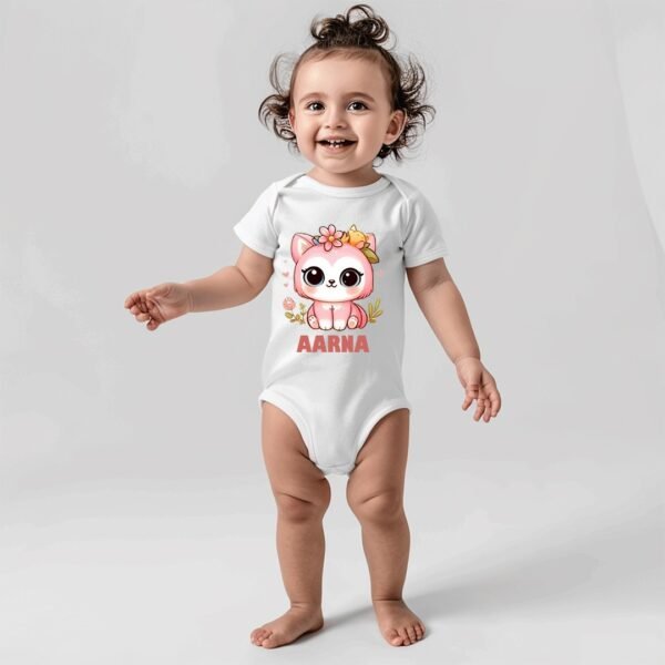 Personalized Baby Romper with Custom Name