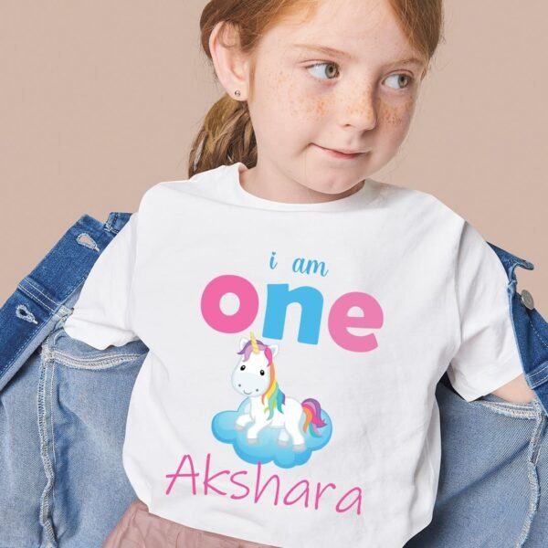 Customized Baby First Birthday T-Shirts