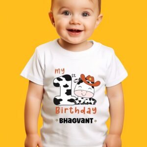 Customized Kids First Birthday T-shirts
