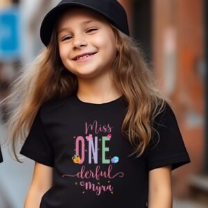 1st Birthday Custom T-shirt for Kids