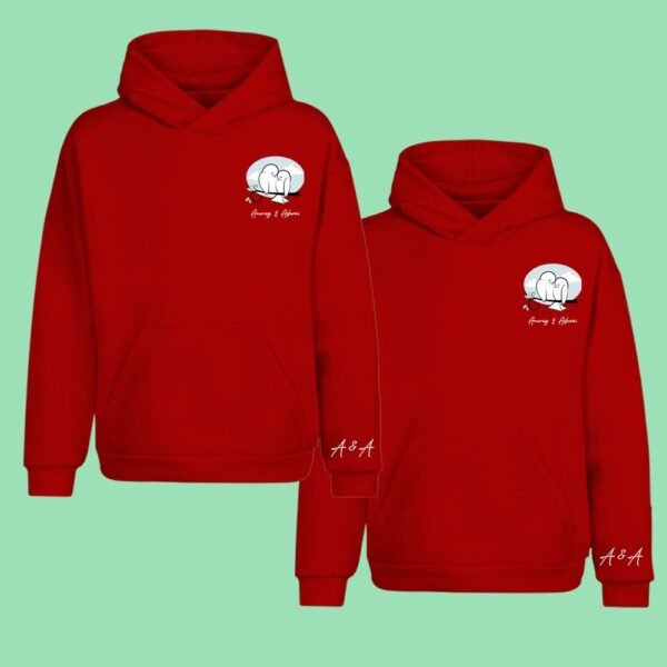 Customized Couple Hoodies