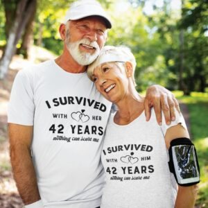 Personalized Couple T-Shirts - His & Hers Matching Design