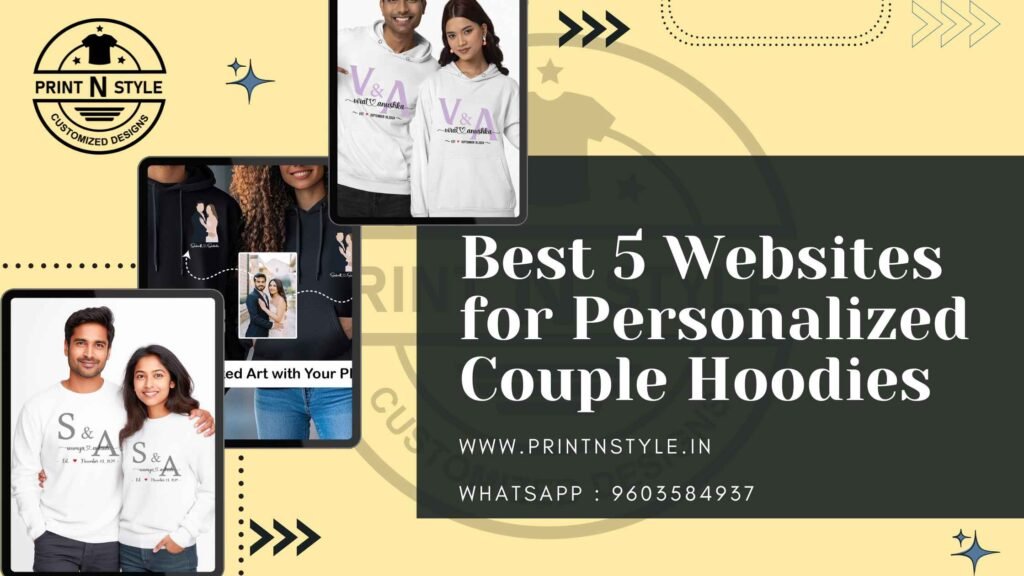 Personalized Couple Hoodies