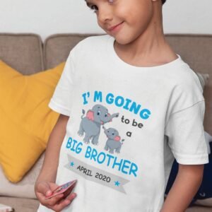 Big Brother Big Sister Pregnancy Reveal T-Shirt Set