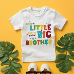 "Big Sister Little Brother Announcement T-Shirt Set"