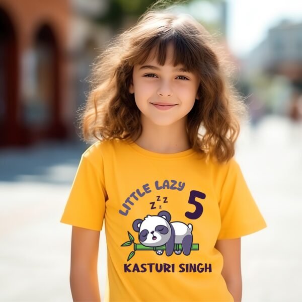 Custom Birthday T-shirt for Kids - Personalized Design