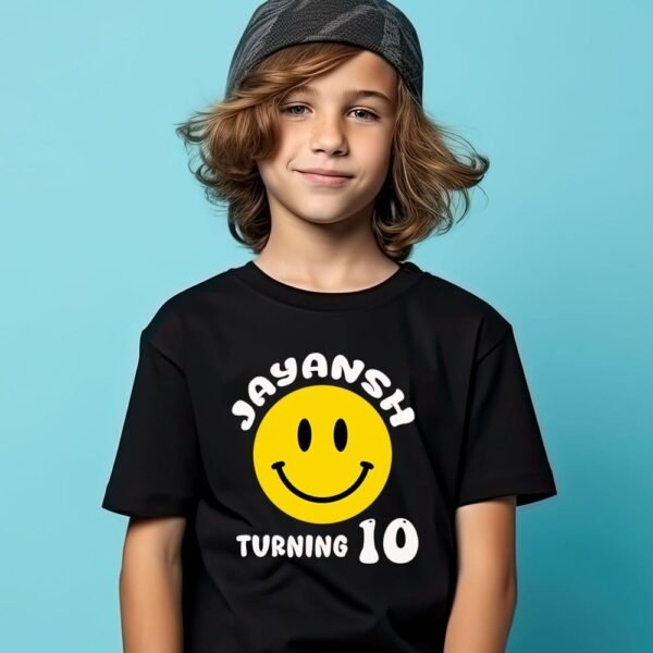 Custom kids birthday t-shirts