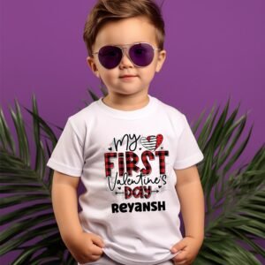 Valentine Personalized Baby T-shirt/Romper