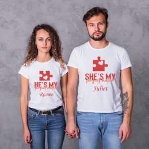 Celebrate love with personalized Valentine’s Day couple shirts! Featuring a unique love design, customize with names or special messages for the perfect matching gift.