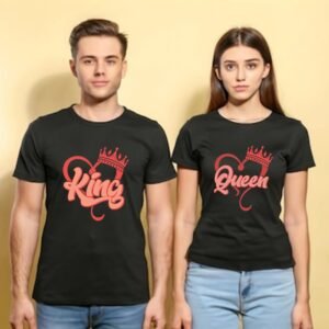 Unique Valentine’s Day Couple T-Shirts - Custom Names