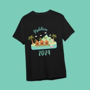 Maldives Beach Vacation T-Shirt : Family Road Trip Tee