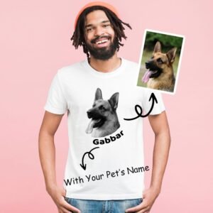 Custom Pet T-Shirt - A Perfect Gift for Animal Lovers