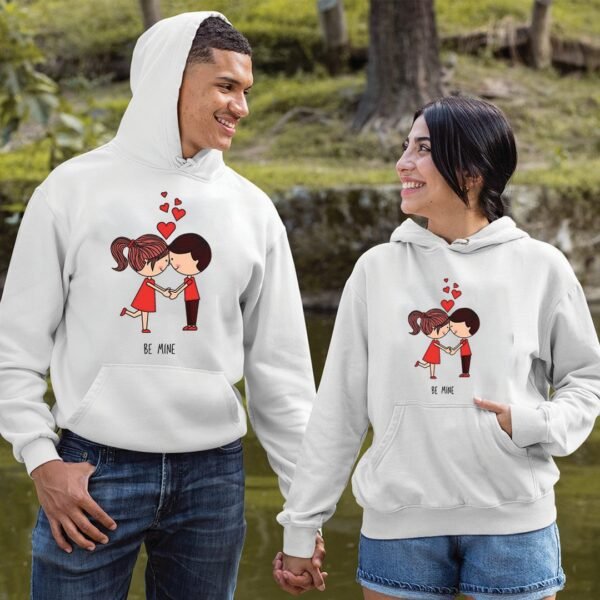 Personalized Couple Hoodies with Names"