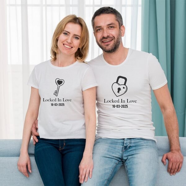 Custom Love T-Shirts for Couples – His & Hers Designs
