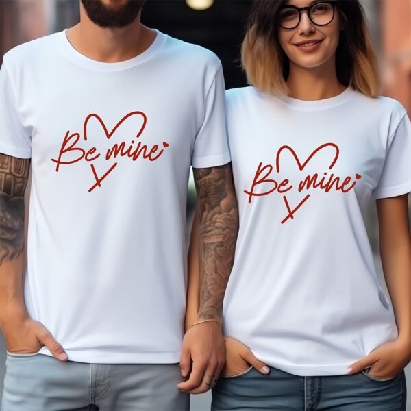 Customized Matching Couple T-Shirts – Personalized Prints