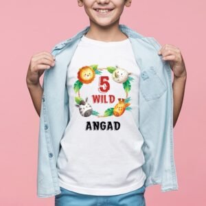 Custom kids Birthday t-shirts