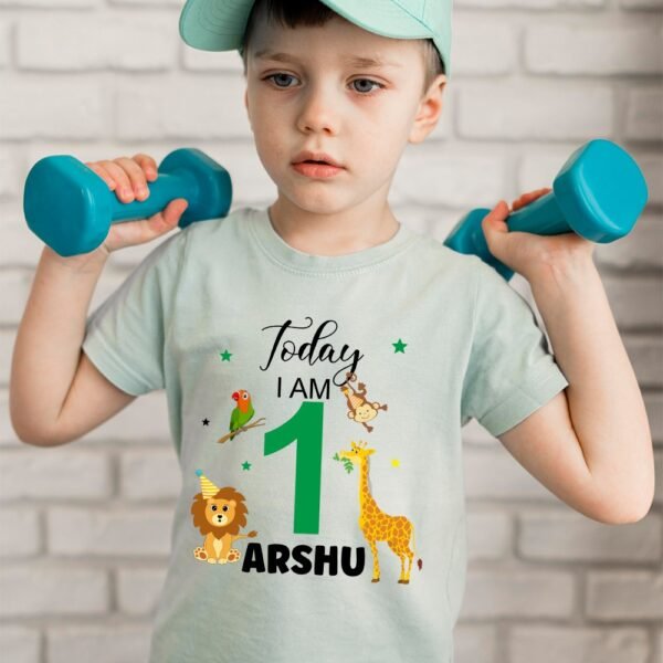 Personalized Wild One Jungle Safari T-Shirt