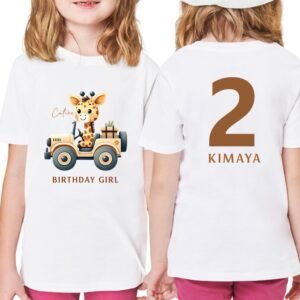 Wild Two Jungle Adventure Birthday T-Shirt