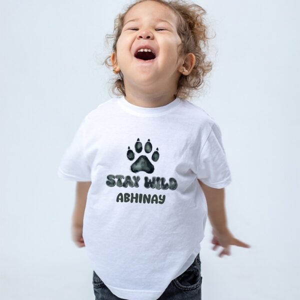 Custom Jungle Safari T-Shirt for Kids Birthday
