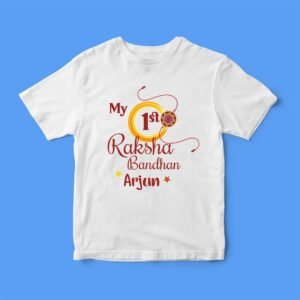 Kids Rakhi T-Shirt – Brother Sister Love Custom Design