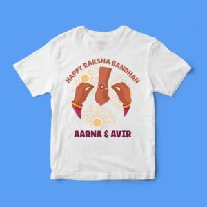 Rakhi Special T-Shirt for Kids – Personalized Gift Idea
