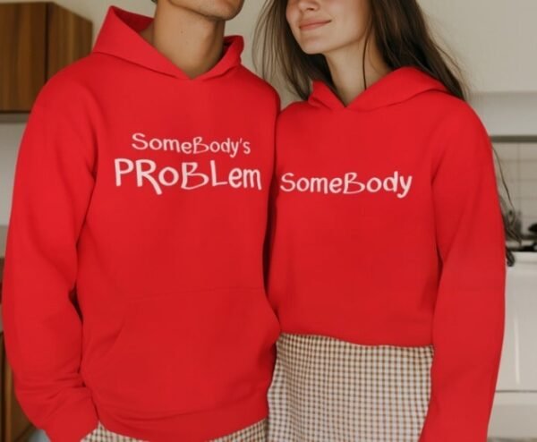 Matching Hoodies for Couples – Custom Name Design