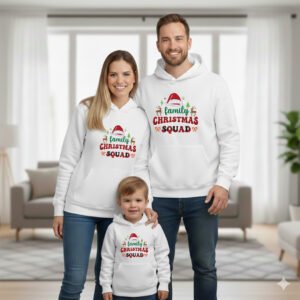 Christmas Family Hoodies – Custom Matching Outfits