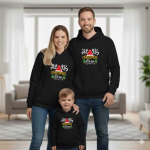Custom Christmas Family Hoodies – Matching Holiday Wear
