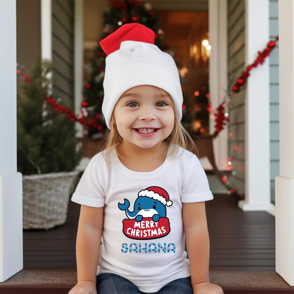 Custom Christmas Kids T-shirts - Kids Christmas Tee