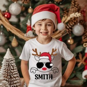 Customized Christmas Name Kids T-shirts - Christmas T-Shirt