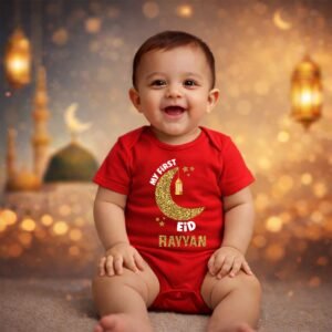 Customized Ramzan Baby Romper – Cotton Wear