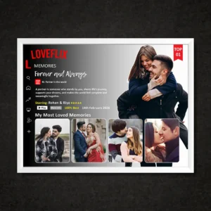 Personalized Couple Picture Frame Love Gift